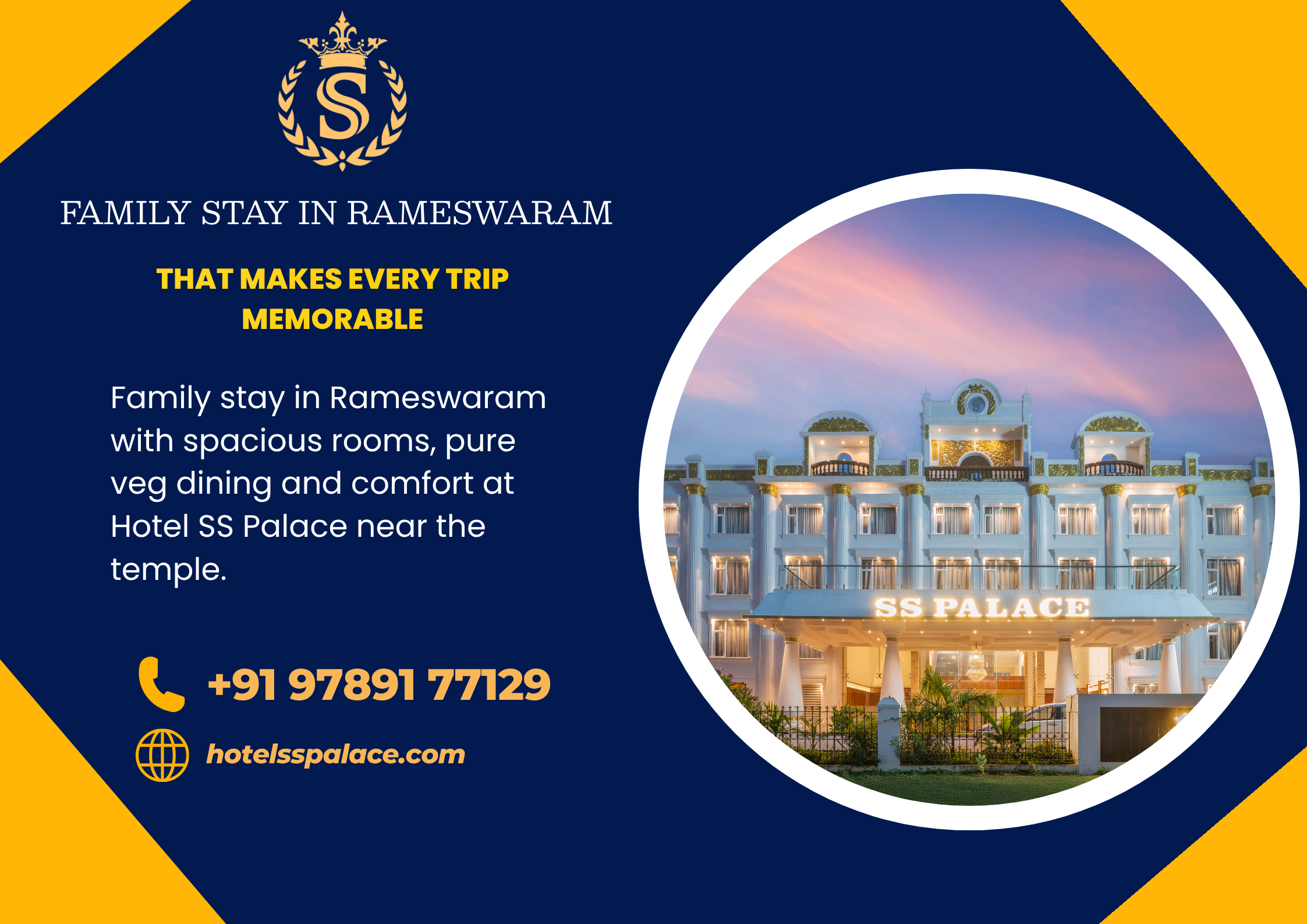 Family stay in Rameswaram