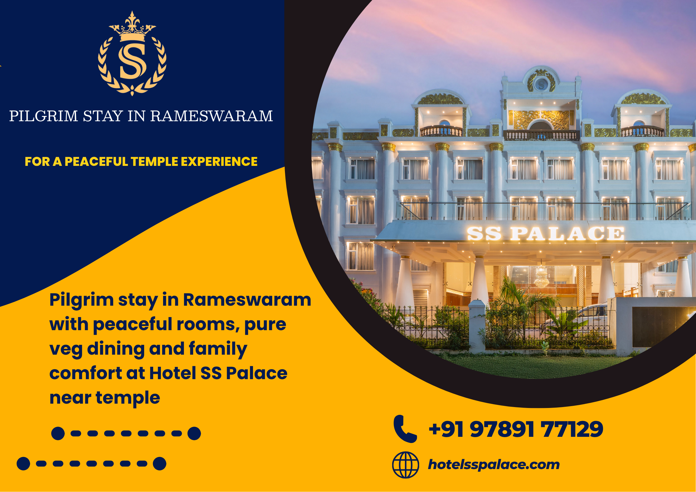 Pilgrim stay in Rameswaram
