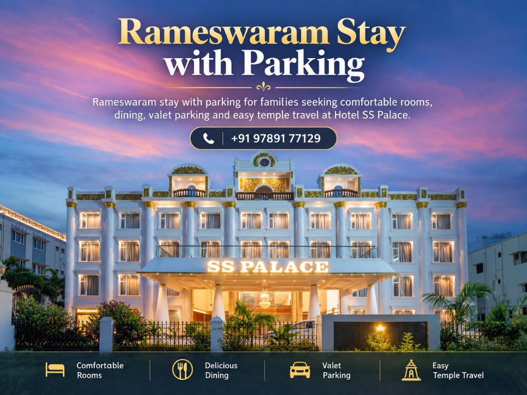 Rameswaram stay with parking